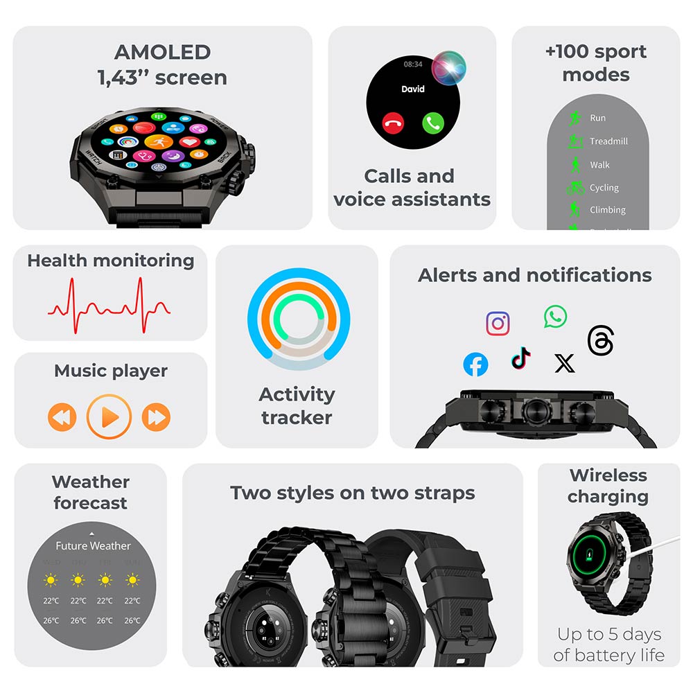 Smartwatch Titanium