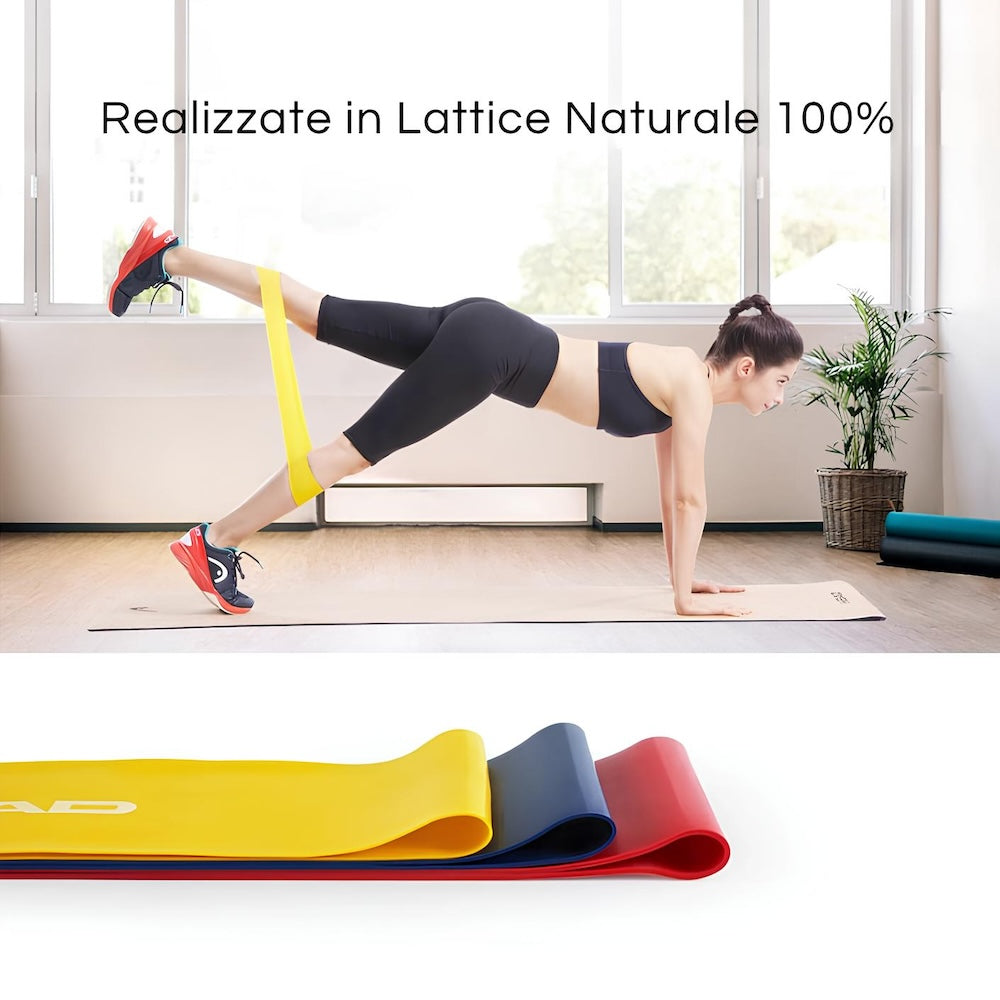 Bande Elastiche in Lattice - Kit 3 pezzi