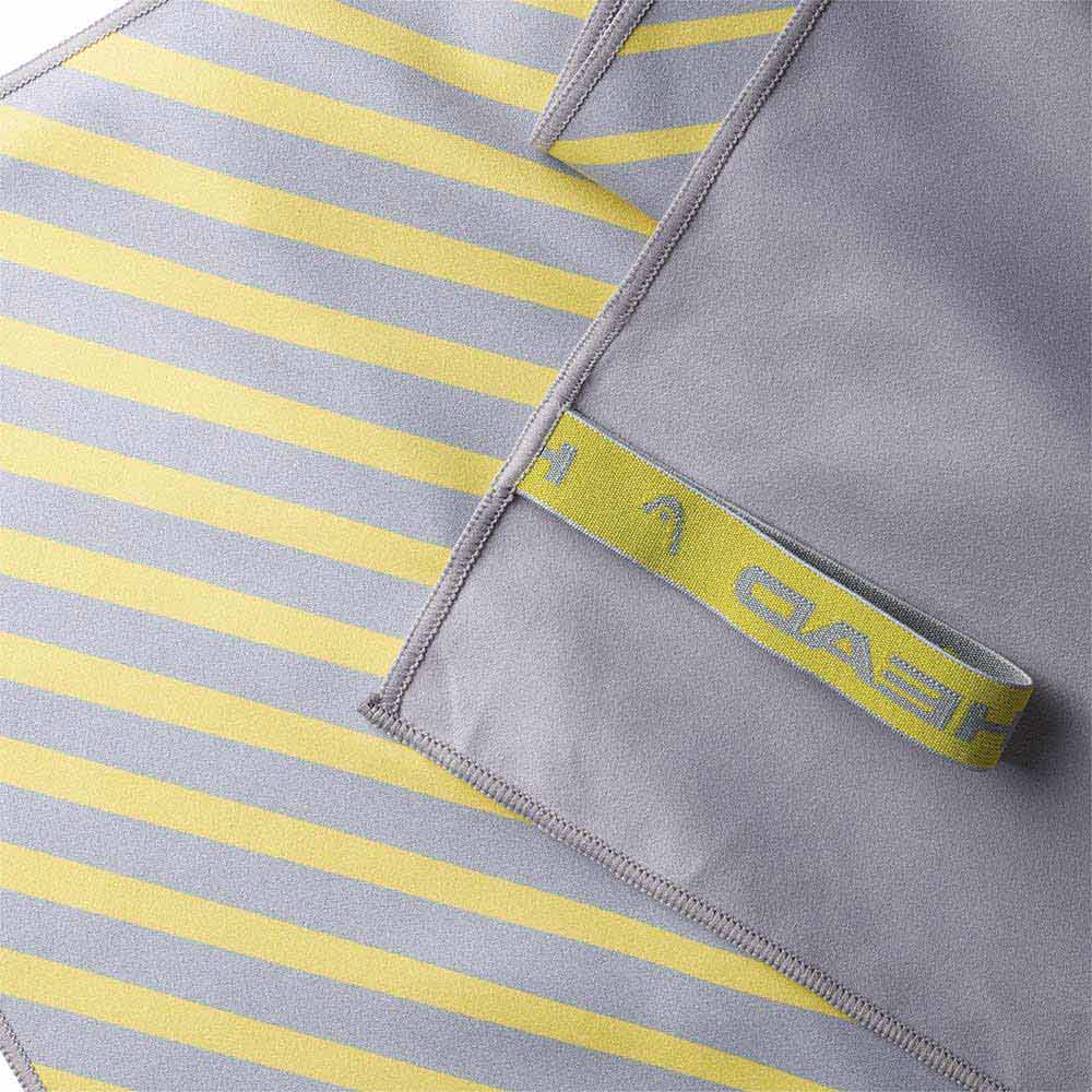 Asciugamani HEAD Active Stripes – Grigio
