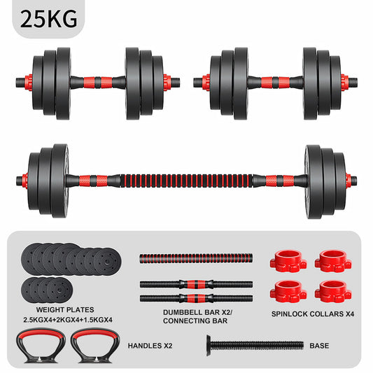Set Pesi componibile 3-in-1 - 25 kg