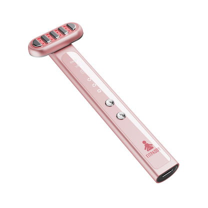 Beauty viso con EMS vibrazione calore luce LED