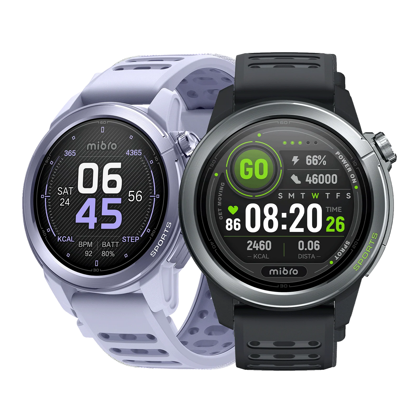 MIBRO - GS Active2 smartwatch Padel Pro, Running, 150+ sport. AMOLED, GPS, autonomia 20gg