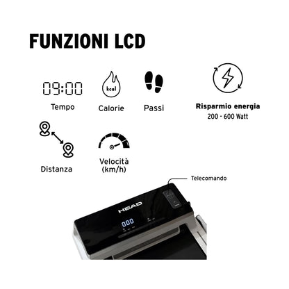 Walking Pad Motorizzato HEAD